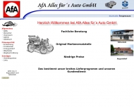 Bild AfA Alles frs Auto GmbH Autoteilefachhandel