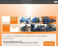 Bild Ruhland und Partner GmbH, Transportunternehmen