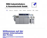 Bild RWU Industriefedern und Gummitechnik GmbH