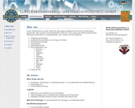 Website EURO Elektrowerkzeug und Maschinen Service