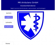 Bild MK-Ambulanz GmbH Krankenfahrdienst
