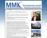 Website MMK Frachtdienste