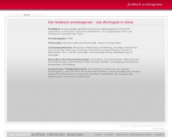 Website Feedback Werbeagentur