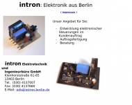 Bild Intron Elektrotechnik + Ingenieurbro Gesellschaft mit beschrnkter Haftung