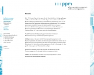 Bild ppm GmbH Pharma Projektmanagement und Monitoringsysteme
