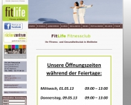 Bild Fit Life Fitnessclub Weilheim GmbH