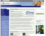 Website GEWOBAG Wohnungsbau-Aktiengesellschaft