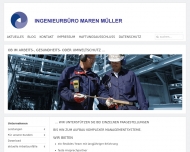 Website Ingenieurbüro Maren Müller