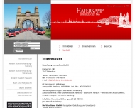 Website Haferkamp Projekt