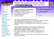 Kerstin K?nig Baumaschinen GmbH Salzwedel