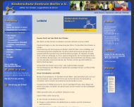 Website KINDERSCHUTZ-ZENTRUM BERLIN