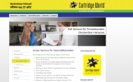 Website Klaus Mehnert & Martin Mehnert Cartridge World Halle