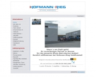 Hofmann-Rieg Stahlhandel Unternehmen Home