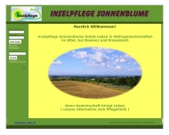 Bild Marina Weber Inselpflege Sonnenblume