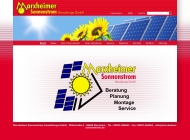 Bild Webseite Marxheimer Sonnenstrom Marxheim
