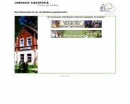 Landhaus Selkem?hle in M?gdesprung Harzgerode im Selketal im Harz - Hotel, Unterkunft, Restaurant, G...