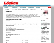 Website Löcken Baustoffe & Baumarkt