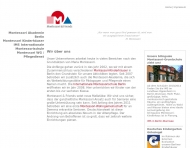 Website Montessori & Friends Pflegedienst