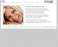 Website Peter Jaeger Zahntechnisches Labor Inh. Therese Jaeger