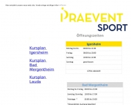 Bild praevent sport UG (haftungsbeschrnkt)
