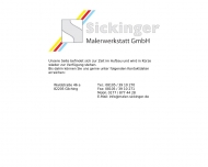 Bild Malerwerkstatt Sickinger GmbH