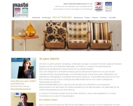 Website MASTO Dekorationen