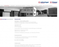 Bild Mnzinger + Frieser Holding GmbH