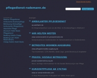 Bild Pflegedienst Rademann - Ammer GbR