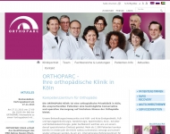 Orthop?dische Klinik K?ln Orthop?die K?ln. ORTHOPARC-Klinik