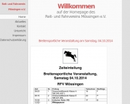 Bild Reit- und Fahrverein Mssingen e.V.