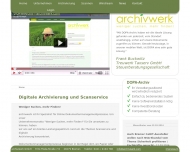 Digitale Archivierung von Daten Digitale Archivierung und Scanservice