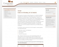 Website Conpanion Verwaltung