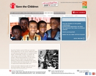 Website Save the Children Deutschland