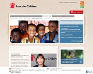 Website Save the Children Deutschland