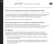 Bild arnold & co. Hausverwaltung & Immobilien GmbH