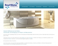 Arnd K?ster Mosaiklegermeister GmbH - Fachhandel und Verlegung von Fliesen und Natursteinen - Starts...