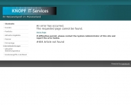 Website Knopf IT-Services