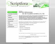 Bild Scriptfora GmbH & Co. KG