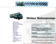 Bild Weber Betonpumpen Bayern GmbH