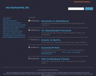 Bild MS-Konzerte UG (haftungsbeschrnkt) & Co. KG