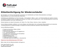 Bild Profi Label GmbH & Co. KG