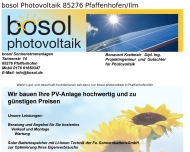 Bild bosol photovoltaik Pfaffenhofen