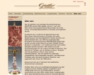 Website Kunstauktionshaus G�nther in Dresden
