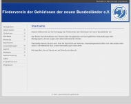 Bild Frderverein der Gehrlosen der neuen Bundeslnder e. V.