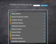 Bild Franke-Spezialreisen UG (haftungsbeschrnkt)
