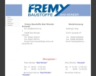 Bild Fremy Baustoffe Bad Mnder GmbH & Co. KG