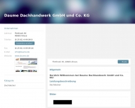 Bild Helmut Daume Dachhandwerk Verwaltungs-GmbH