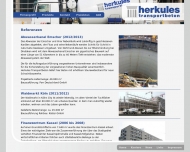 Website Herkules Transportbeton Verwaltung