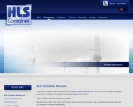 Website HLS Container Bremen