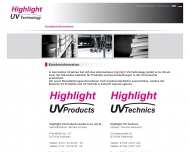 Bild Highlight UV-Technology Verwaltungs-GmbH